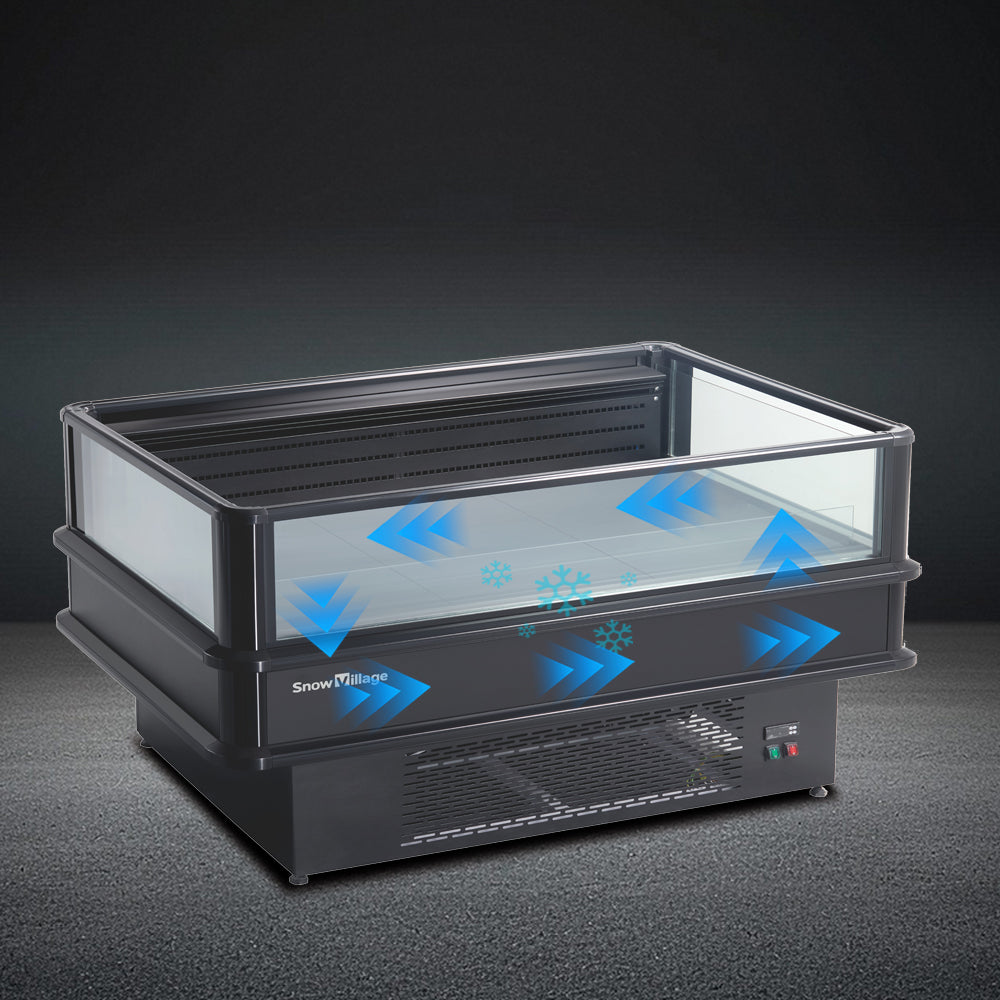 Island Freezer DG Ventilated Cooling Series - Open Type