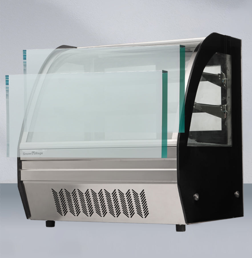 Cake Showcase DG-TY Countertop Series - Curved (Two Shelves)