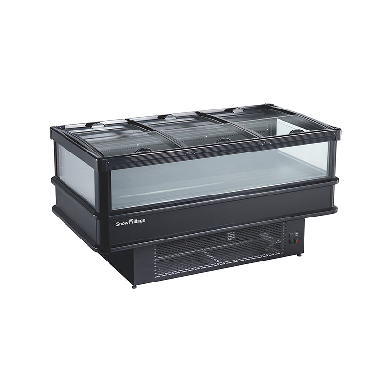 Island Freezer DG Ventilated Cooling Series - Three Sliding Doors