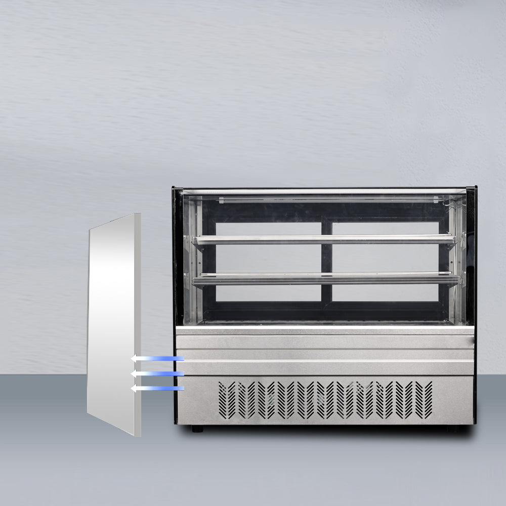 Cake Showcase DG-TZ Countertop Series - Straight (Two Shelves)