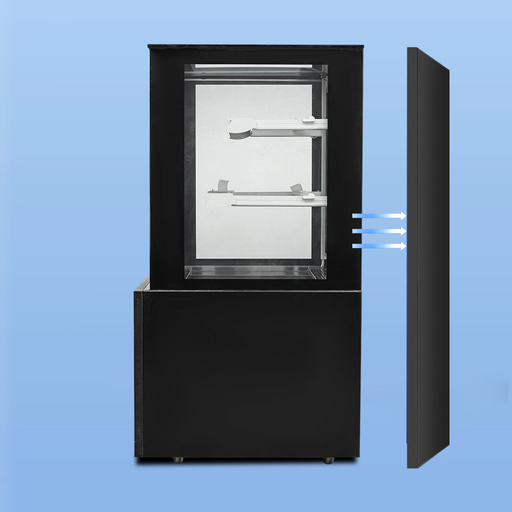 Cake Upright Showcase DG Series - Three Shelves (Straight)