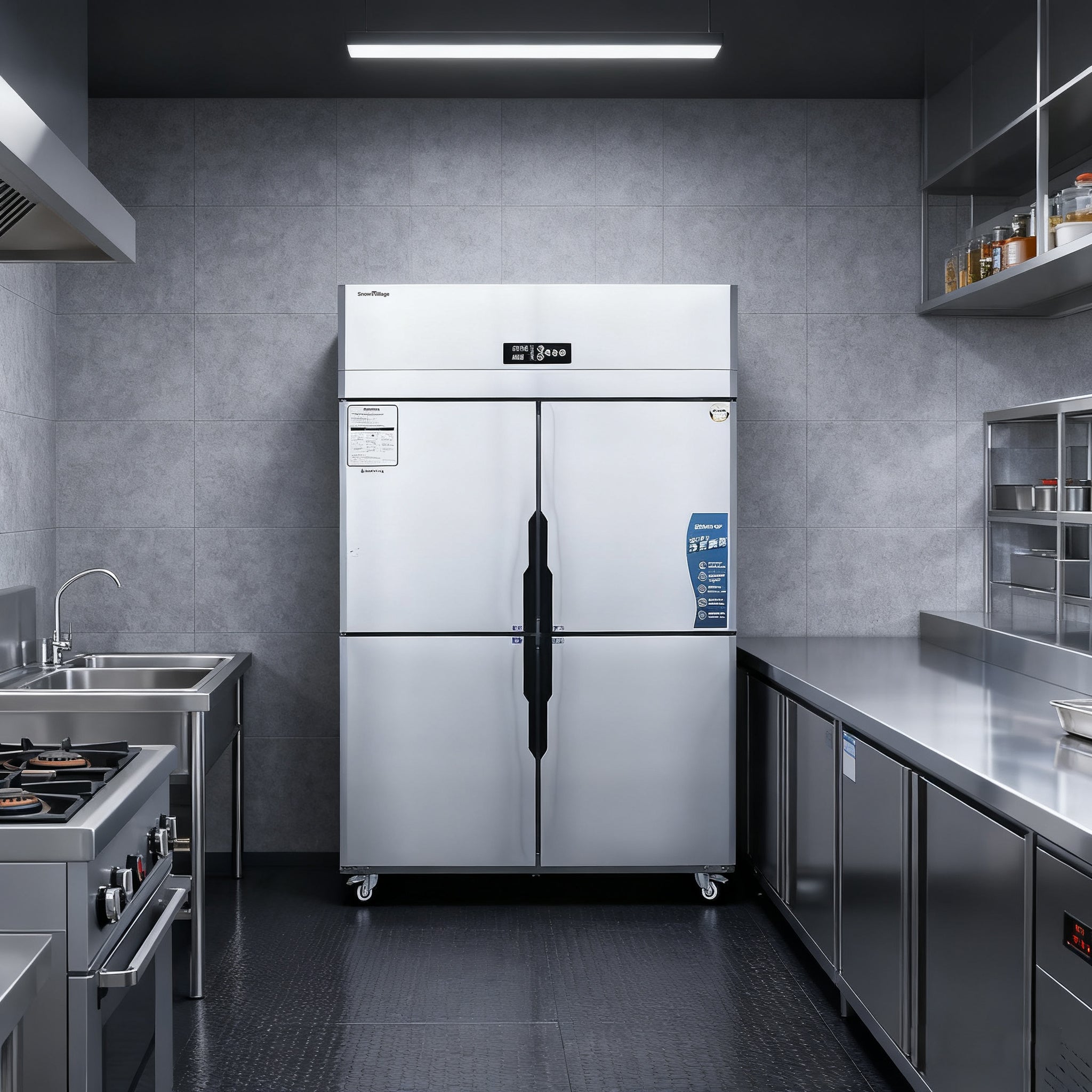 Kitchen Refrigerator CFS Ventilated Dual Temperature Series - 4/6 Doors