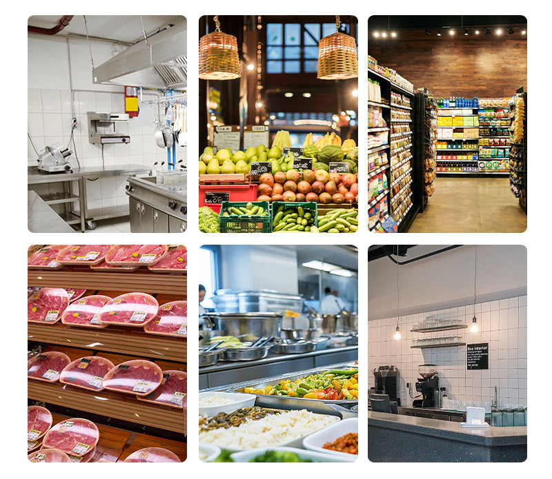 Kitchen Refrigerator CFS Ventilated Dual Temperature Series - 4/6 Doors