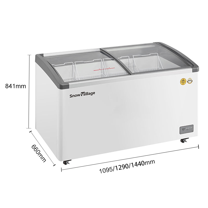 Chest Freezer SD/SC Series - Ice Cream Freezer (Aluminium Frame)