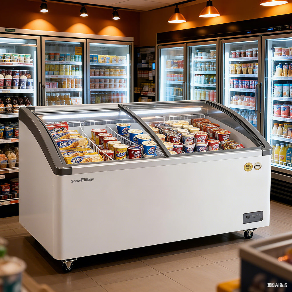 Chest Freezer SD/SC Series - Ice Cream Freezer (Aluminium Frame)