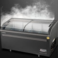 Island Freezer SD/SC Static Cooling Series - Two Sliding Doors (Curved)