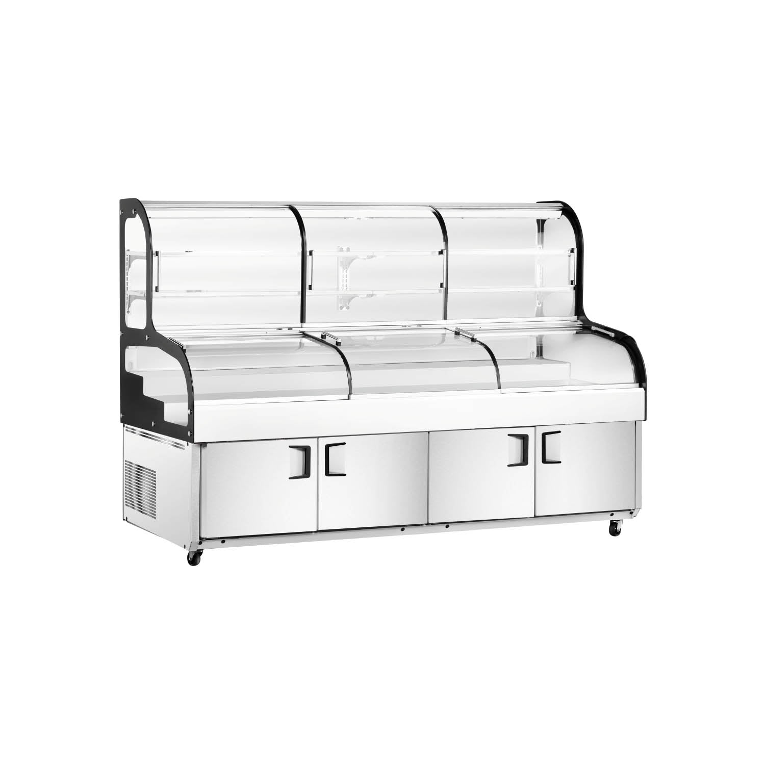 Ice Display Table BT-D-T6X/S Series - Type D (6-Step)