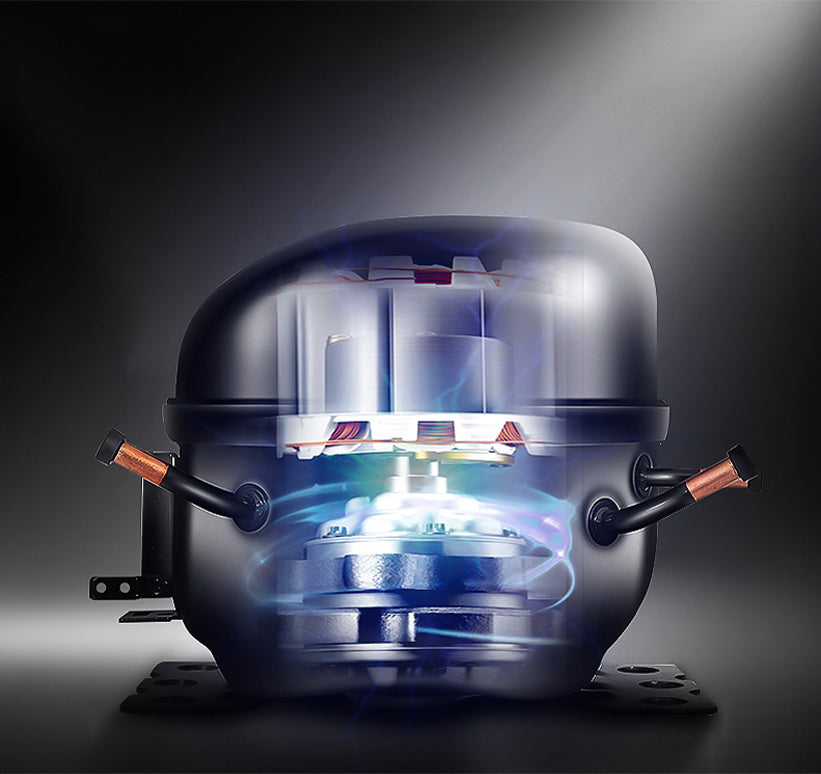 Island Freezer SD/SC Static Cooling Series - Two Sliding Doors (Curved)