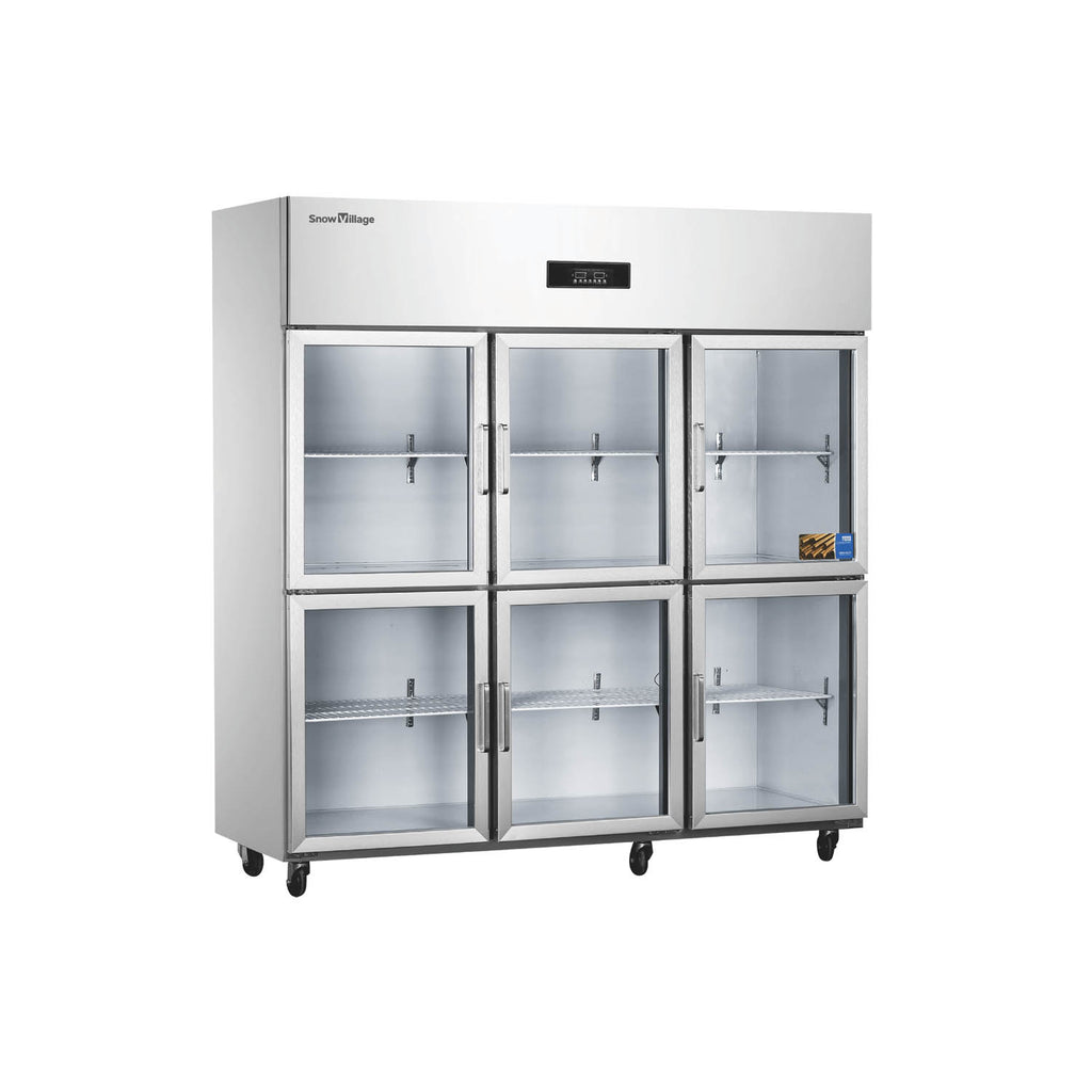 Kitchen Refrigerator CFS/CFR Standard Static Cooling Series - Top/Full Glass Doors
