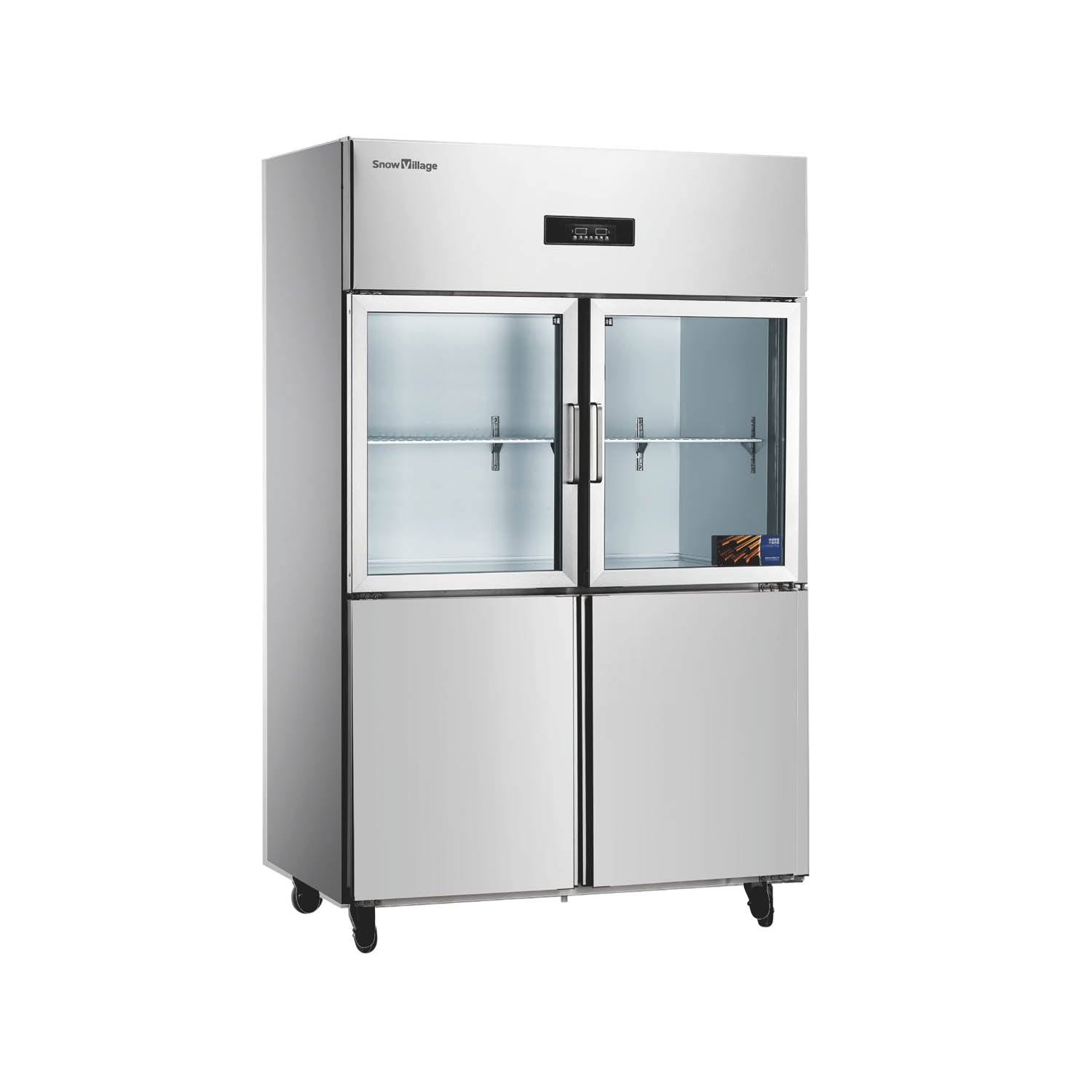 Kitchen Refrigerator CFS/CFR Standard Static Cooling Series - Top/Full Glass Doors