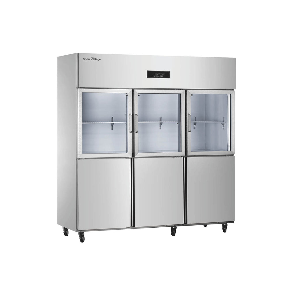 Kitchen Refrigerator CFS/CFR Standard Static Cooling Series - Top/Full Glass Doors