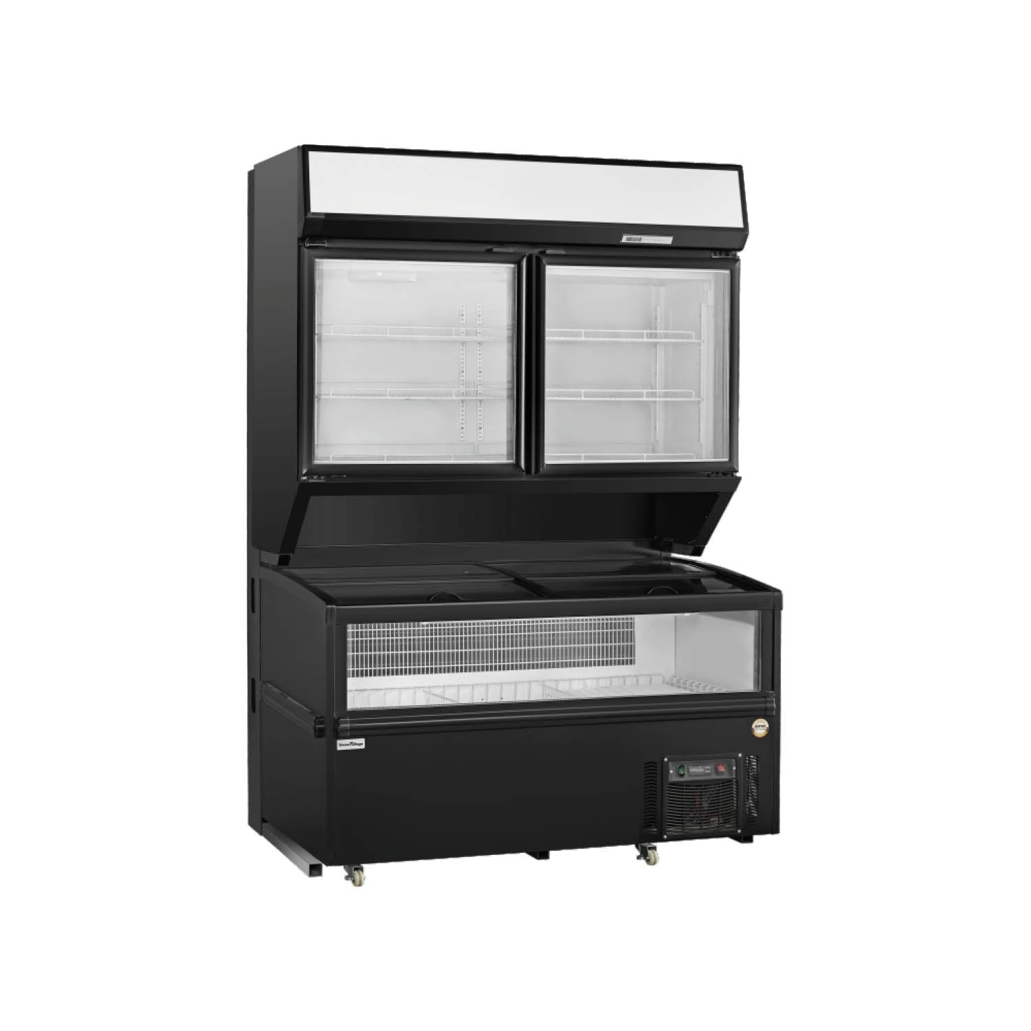 Supermarket Freezer CQT Deli Showcase Ventilated Cooling Series - Retail Main and Sub Display Cabinet