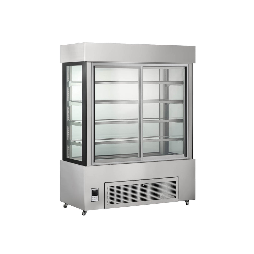 Cake Upright Showcase DG-FZGW Series - Straight (Four Shelves)