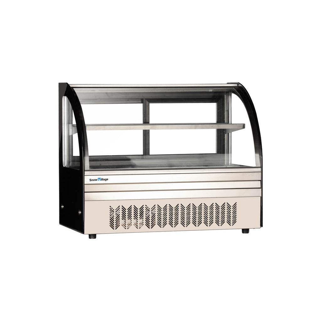 Cake Showcase DG-TY Countertop Series - Curved (Two Shelves)