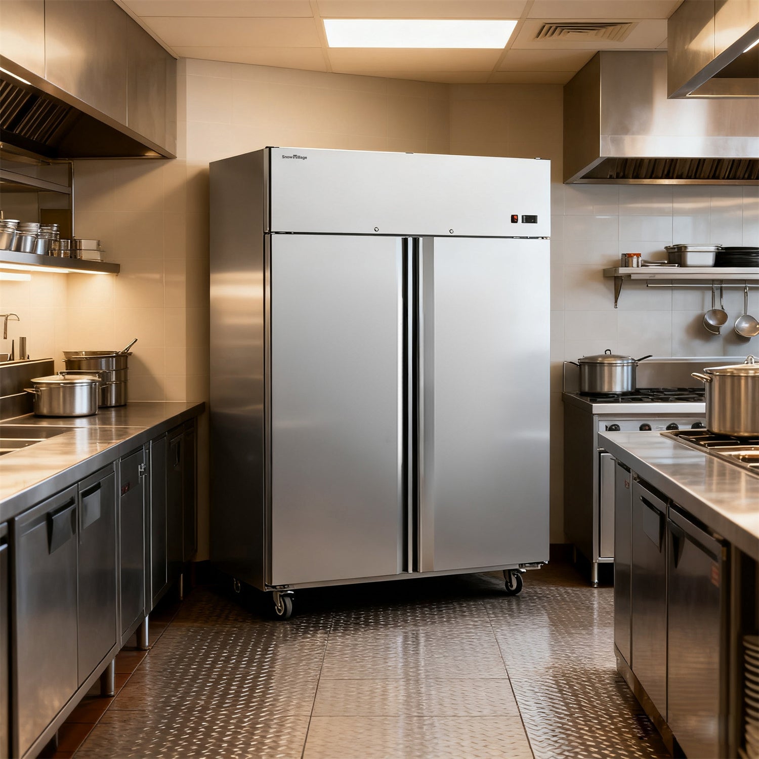 Kitchen Refrigerator GNR/GNF European Ventilated Cooling Series - 1/2/3 Doors