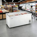 Island Freezer SD/SC Static Cooling Series - Two Sliding Doors (Straight)