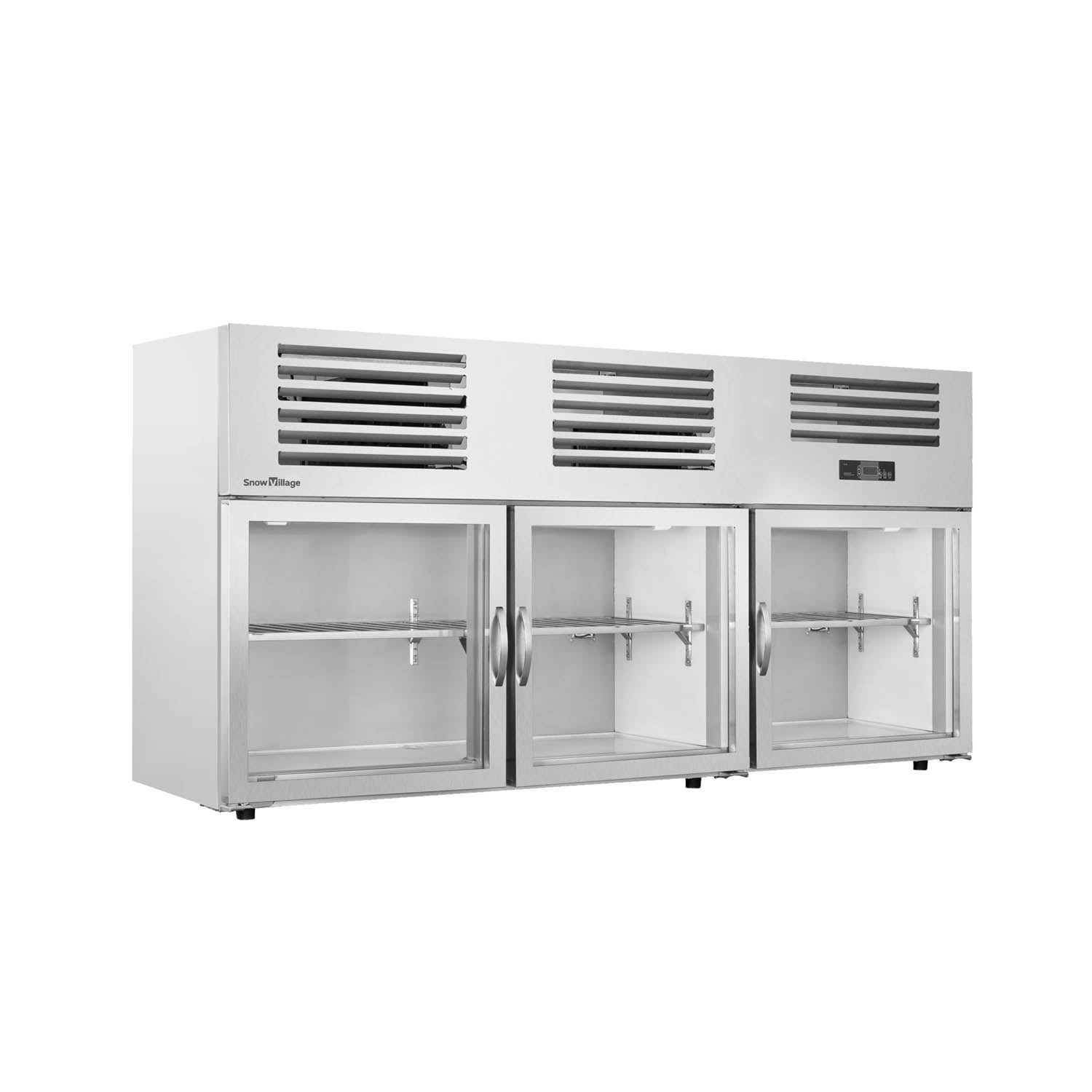 Kitchen Refrigerator GQR Wall Mounted Cabinet Series - 2/3 Glass Doors