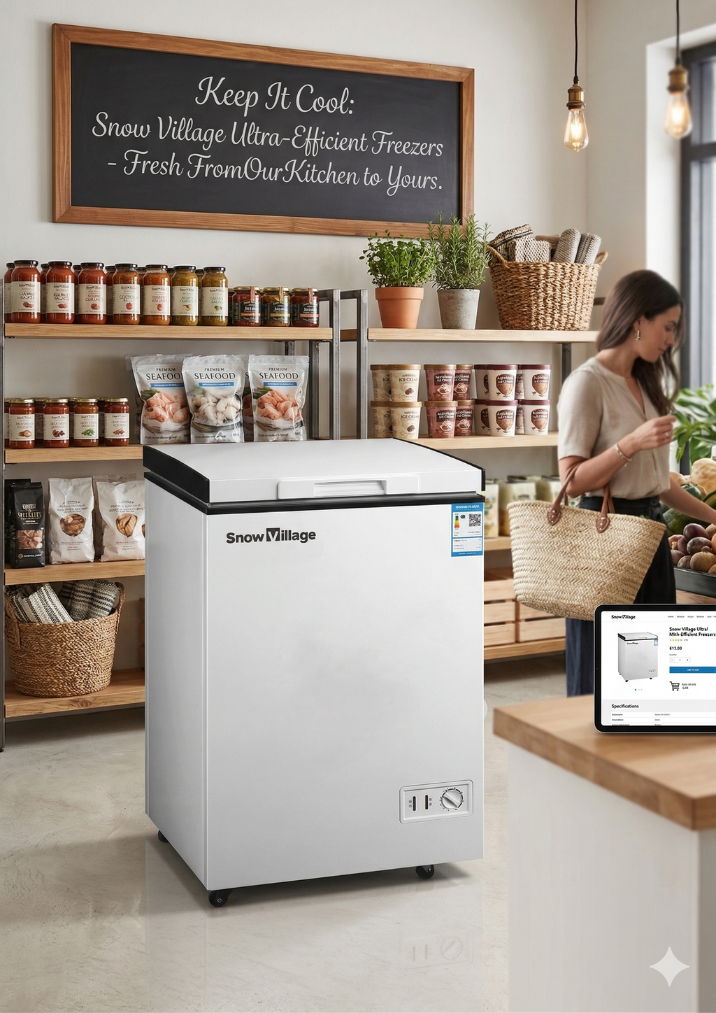 Chest Freezer BC/BD Series - Single Temperature (Single Hard Top)