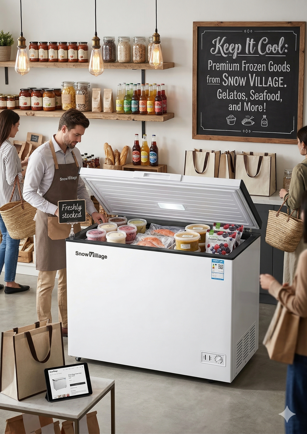 Chest Freezer BC/BD Series - Single Temperature (Single Hard Top)