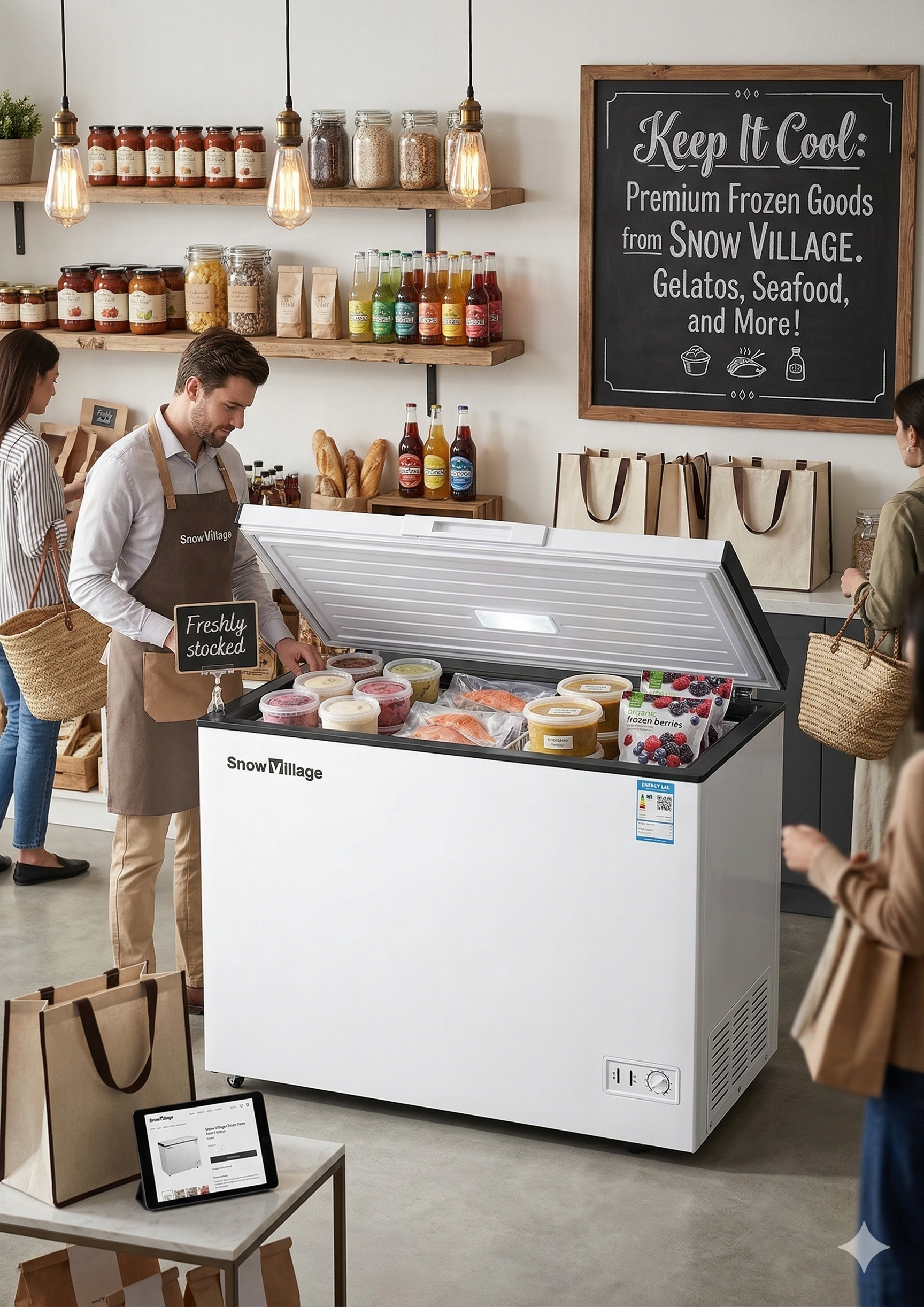 Chest Freezer BC/BD Series - Single Temperature (Single Hard Top)