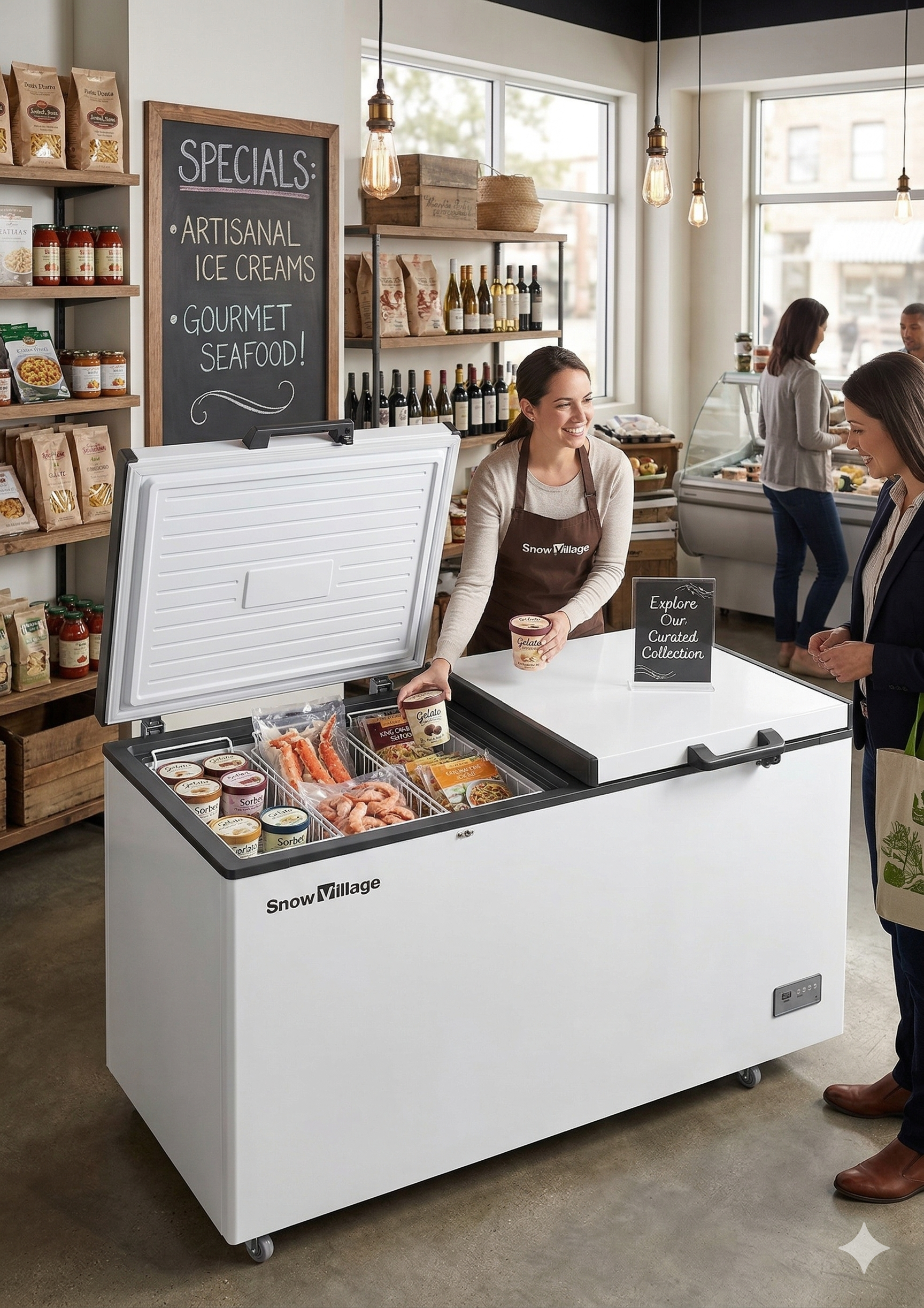 Chest Freezer BD/BC Series - Single Temperature (Dual Hard Top)