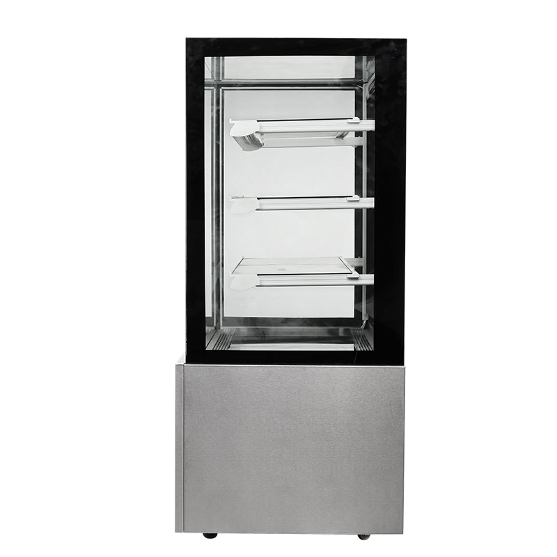 Cake Upright Showcase DG Series - Two Shelves (Straight)