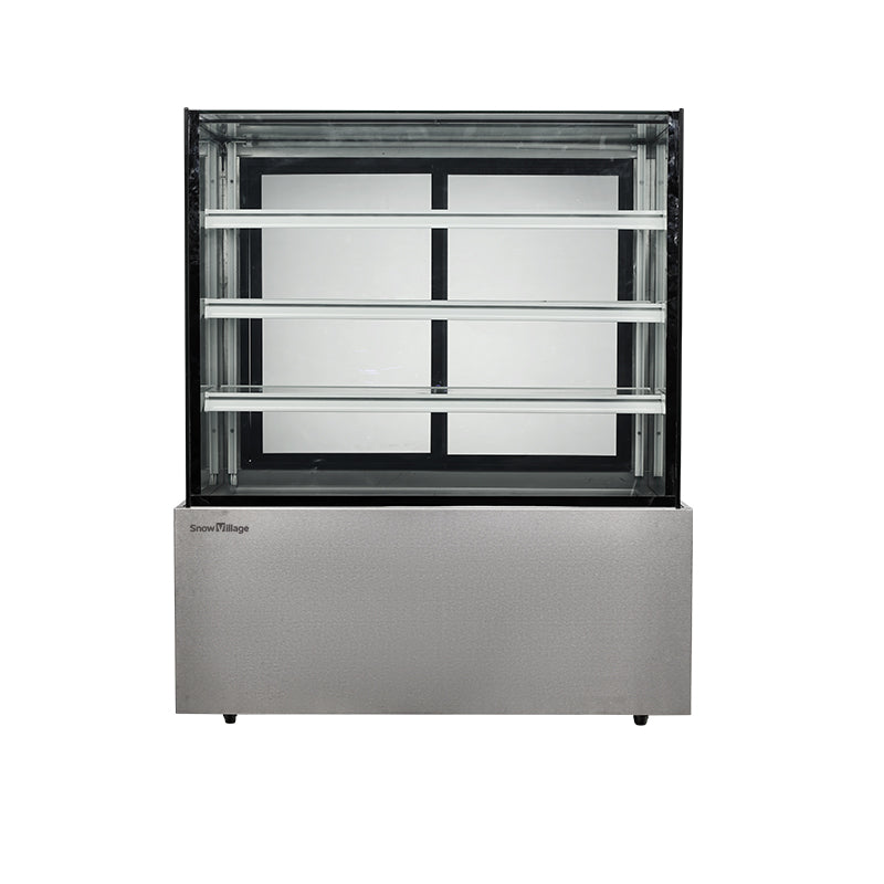 Cake Upright Showcase DG Series - Two Shelves (Straight)