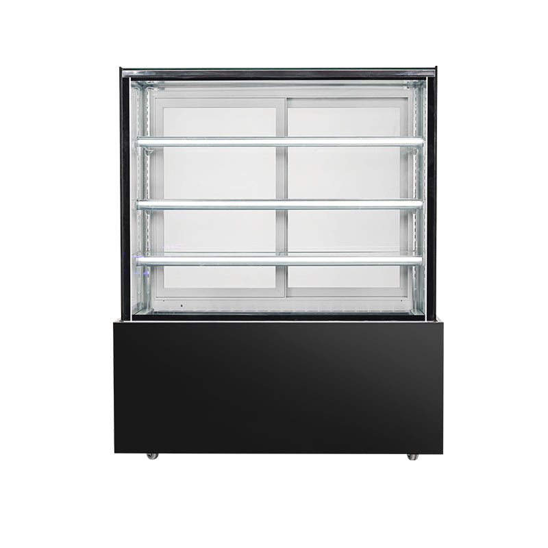 Cake Upright Showcase DG Series - Two Shelves (Straight)