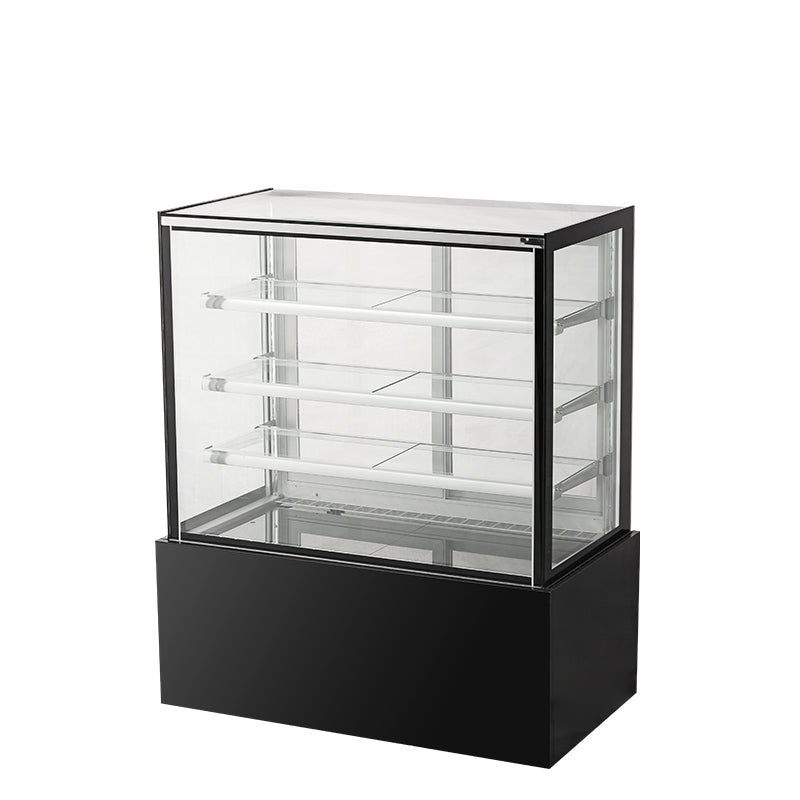 Cake Upright Showcase DG Series - Two Shelves (Straight)