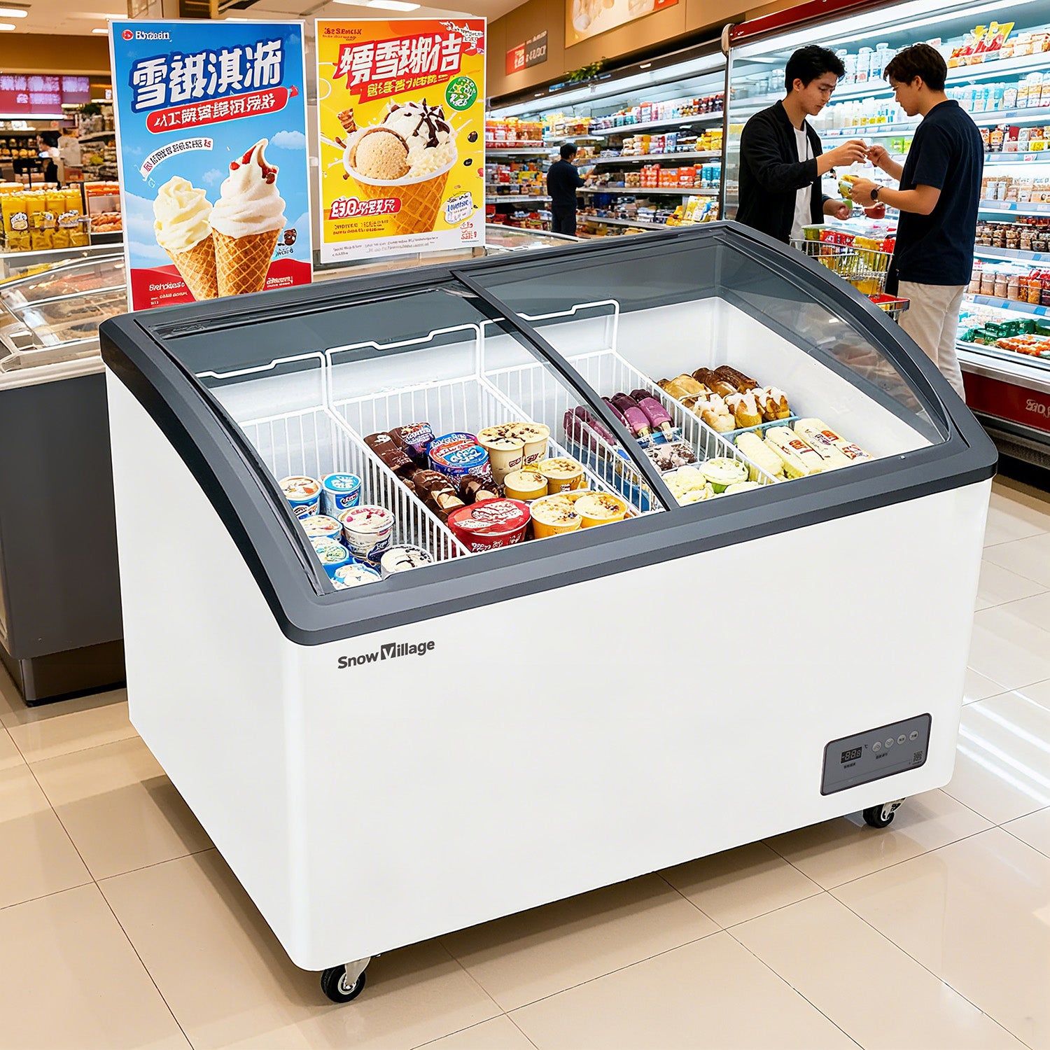 Chest Freezer SD/SC Series - Ice Cream Freezer (Plastic Frame)