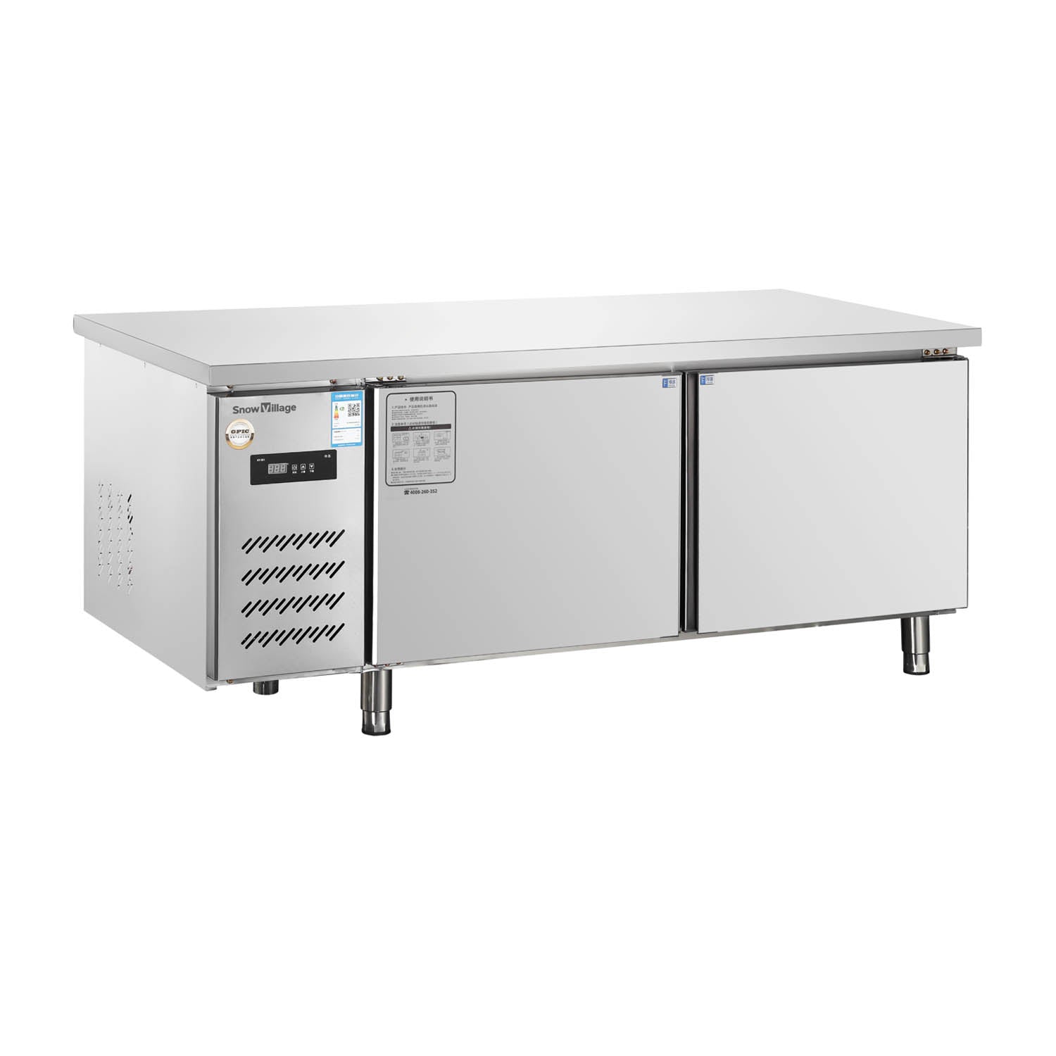 Undercounter Refrigerator PLR/PLD/PLS Standard Series - Two Doors