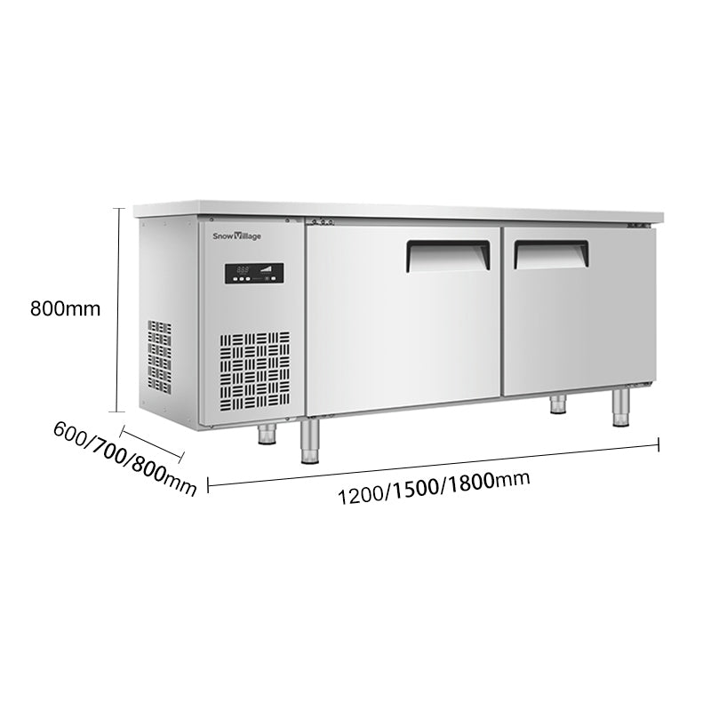 Undercounter Refrigerator PLR/PLD/PLS Premium Static Cooling Series - Two Doors
