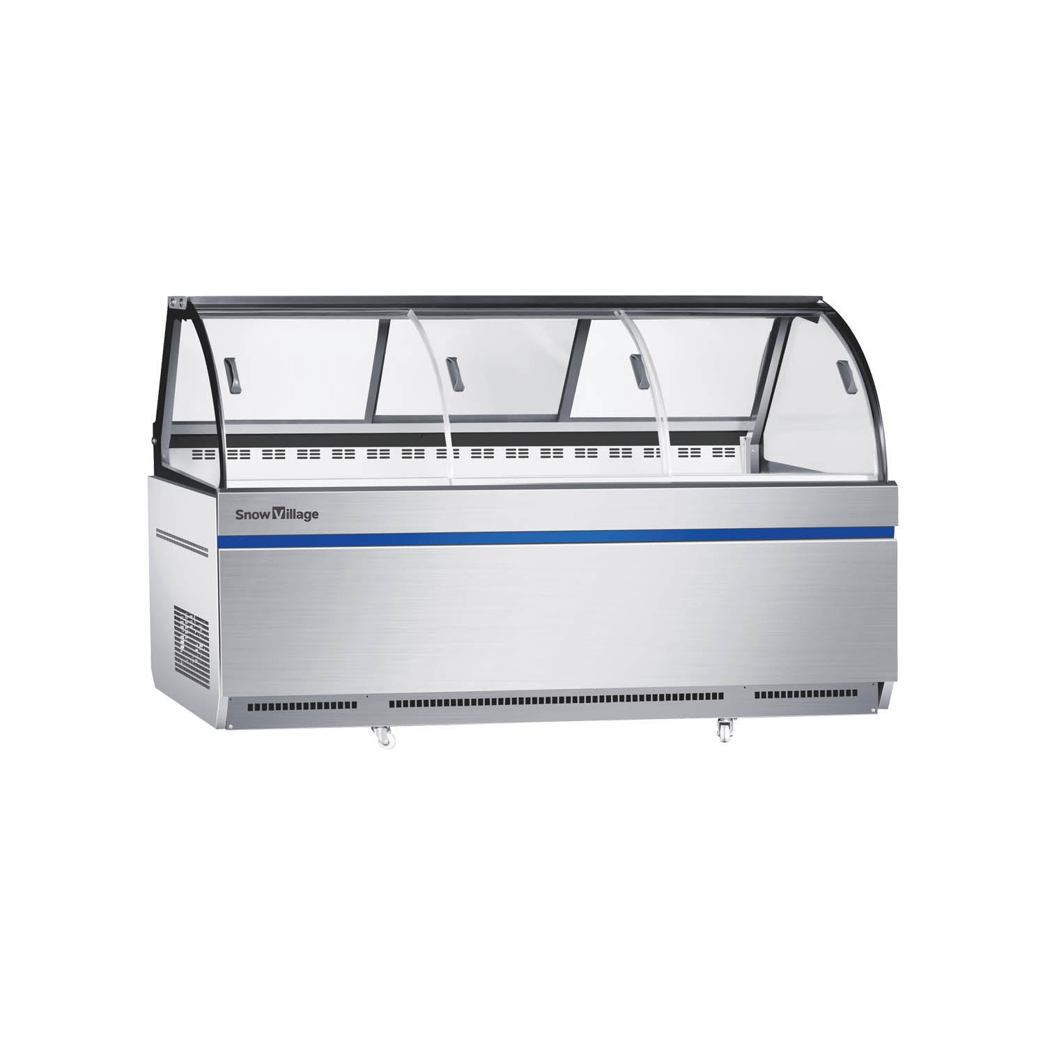 Supermarket Freezer YBG/SS Deli Showcase Ventilated Cooling Series - Curved Type