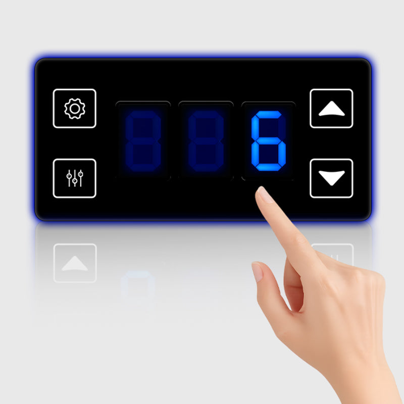 Horizontal Open-Top XC-ZXR Standard Refrigerator Ventilated Cooling Series - Plug-In/Remote
