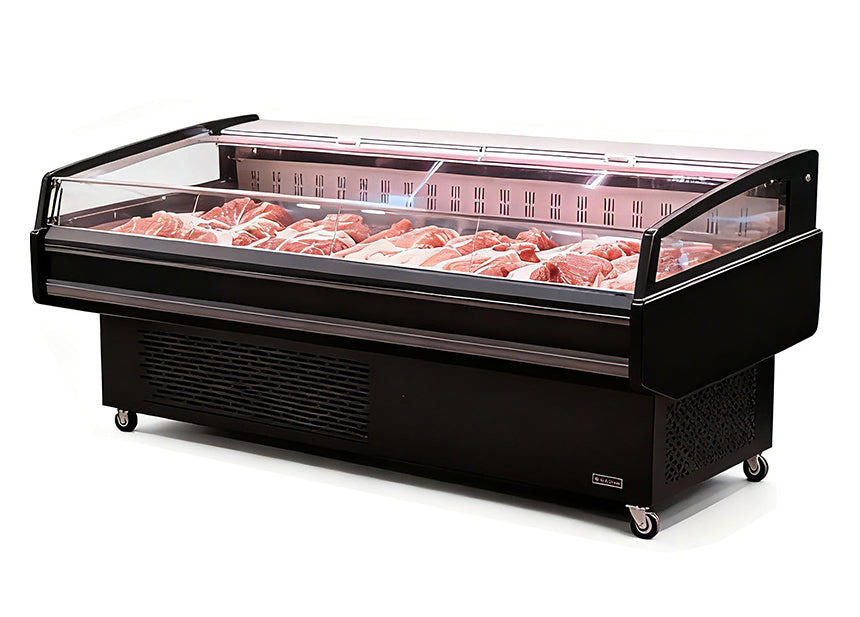 Horizontal Open-Top XC-ZXR Standard Refrigerator Ventilated Cooling Series - Plug-In/Remote