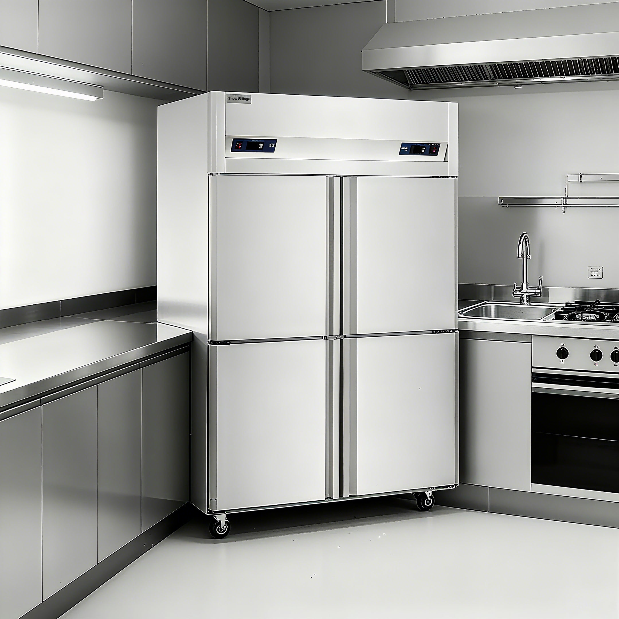Kitchen Refrigerator CFD/CFS Premium Ventilated Cooling Series - 2/4/6 Doors