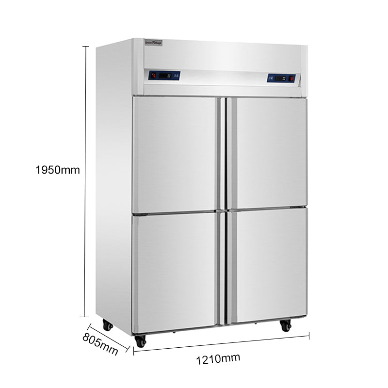 Kitchen Refrigerator CFD/CFS Premium Ventilated Cooling Series - 2/4/6 Doors