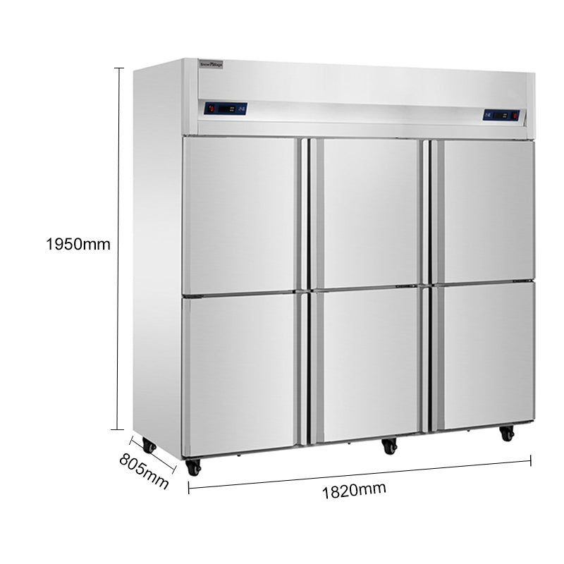 Kitchen Refrigerator CFD/CFS Premium Ventilated Cooling Series - 2/4/6 Doors
