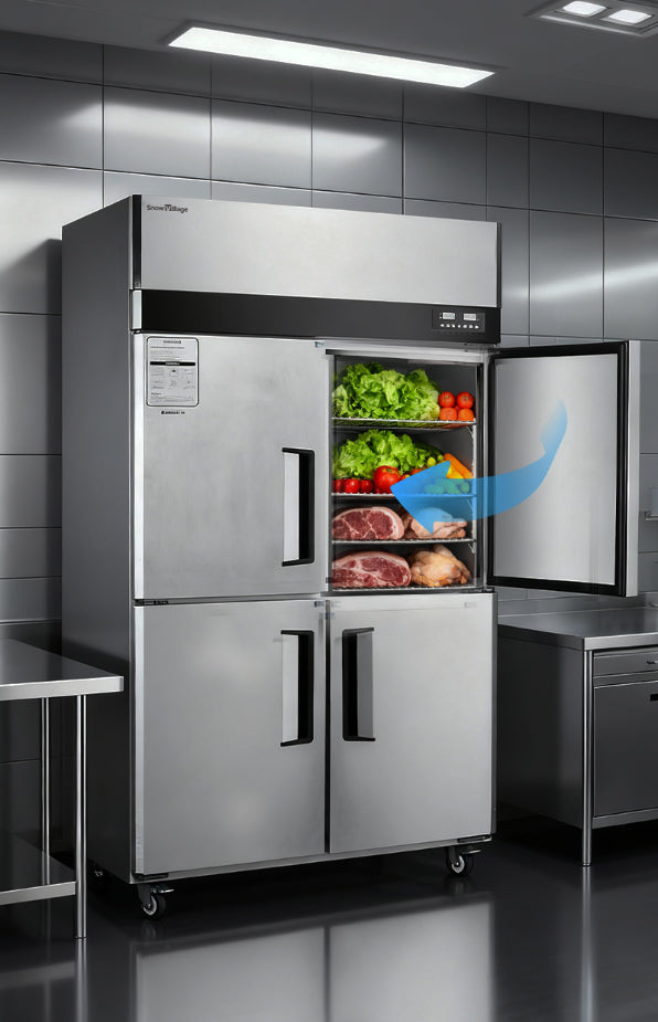 Kitchen Refrigerator CFS/CFR/CFD Premium Static Cooling Series - 4/6 Doors