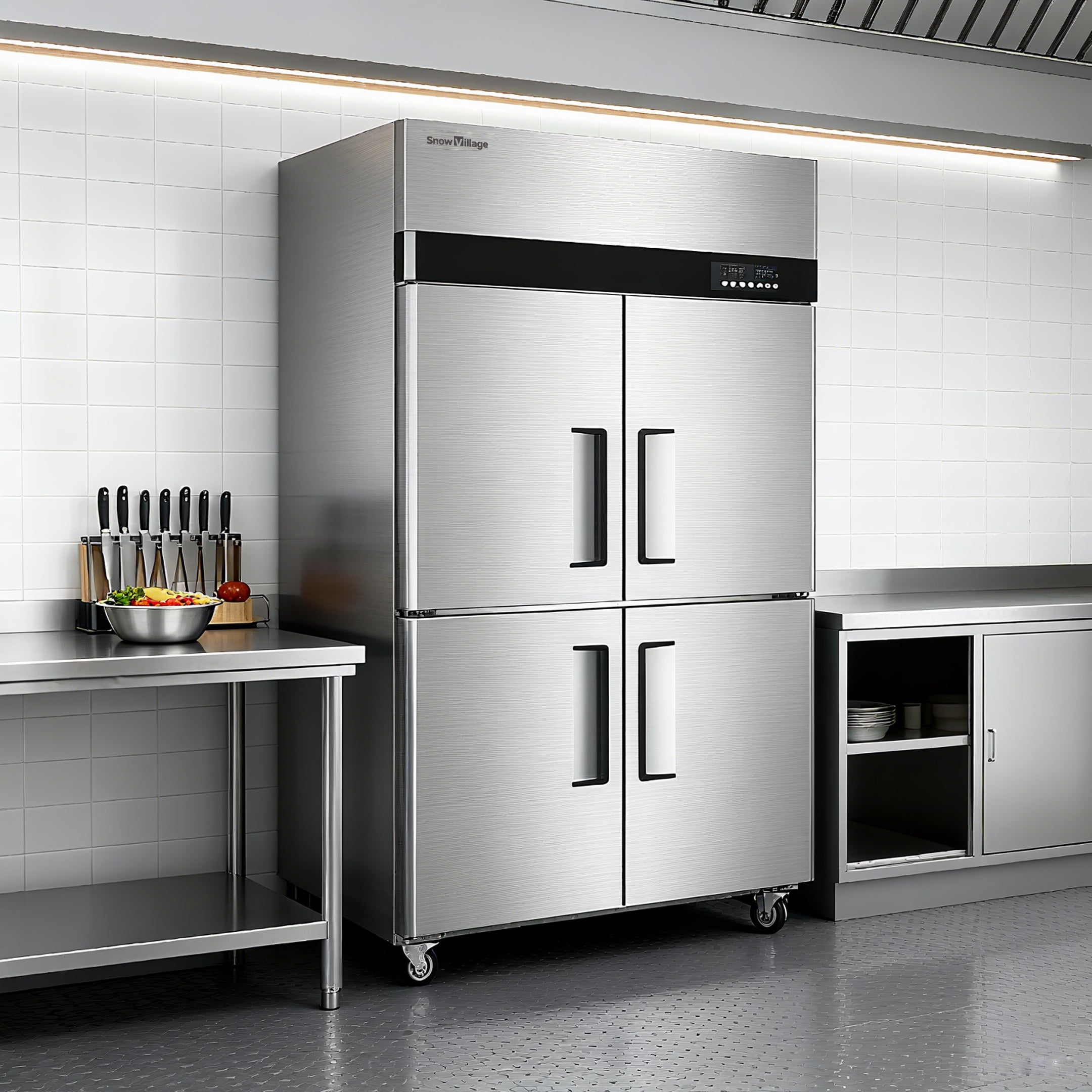 Kitchen Refrigerator CFS/CFR/CFD Premium Static Cooling Series - 4/6 Doors