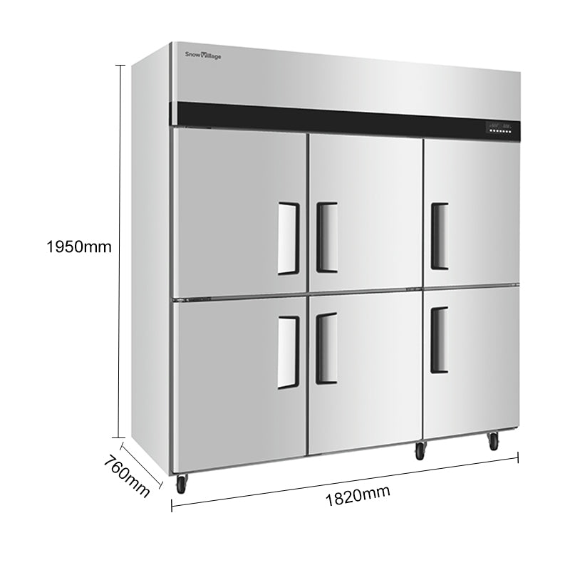 Kitchen Refrigerator CFS/CFR/CFD Premium Static Cooling Series - 4/6 Doors