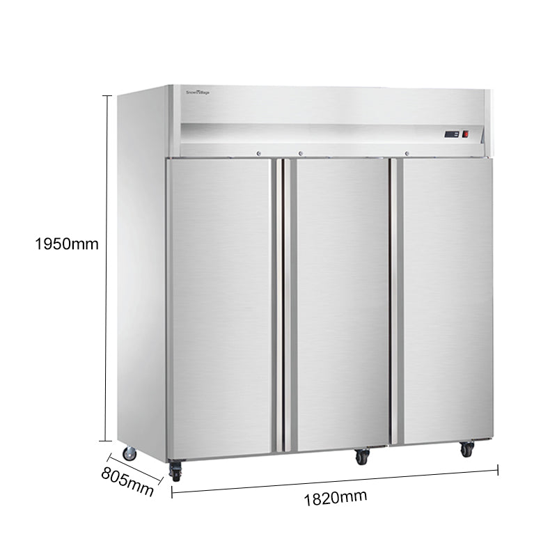 Kitchen Refrigerator CFD Ventilated Single Temperature Series - 2/3 Doors