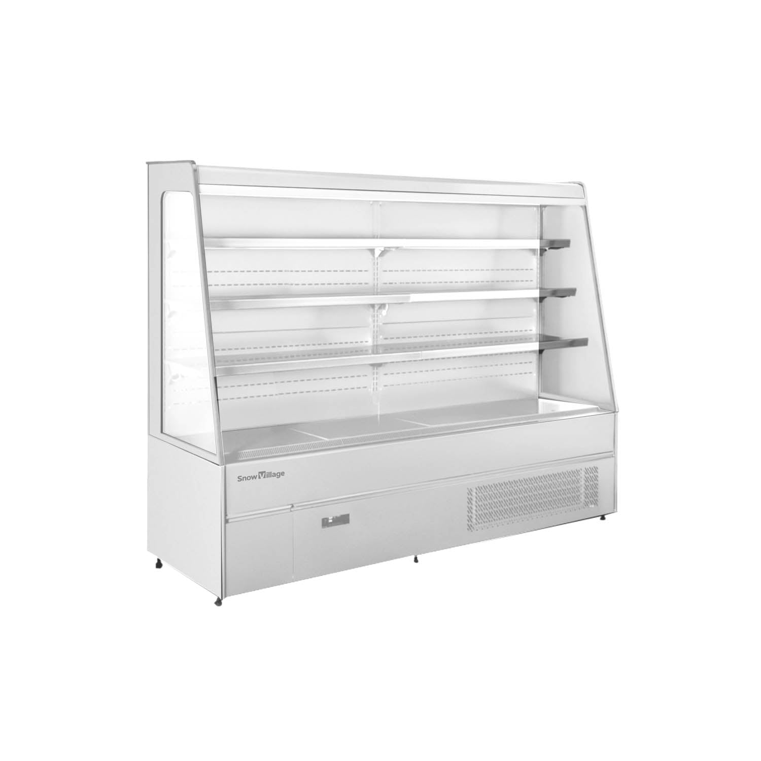 Supermarket Freezer XC-ZB Semi-Height Cabinet Air Curtain Chiller Series- Plug-In Type