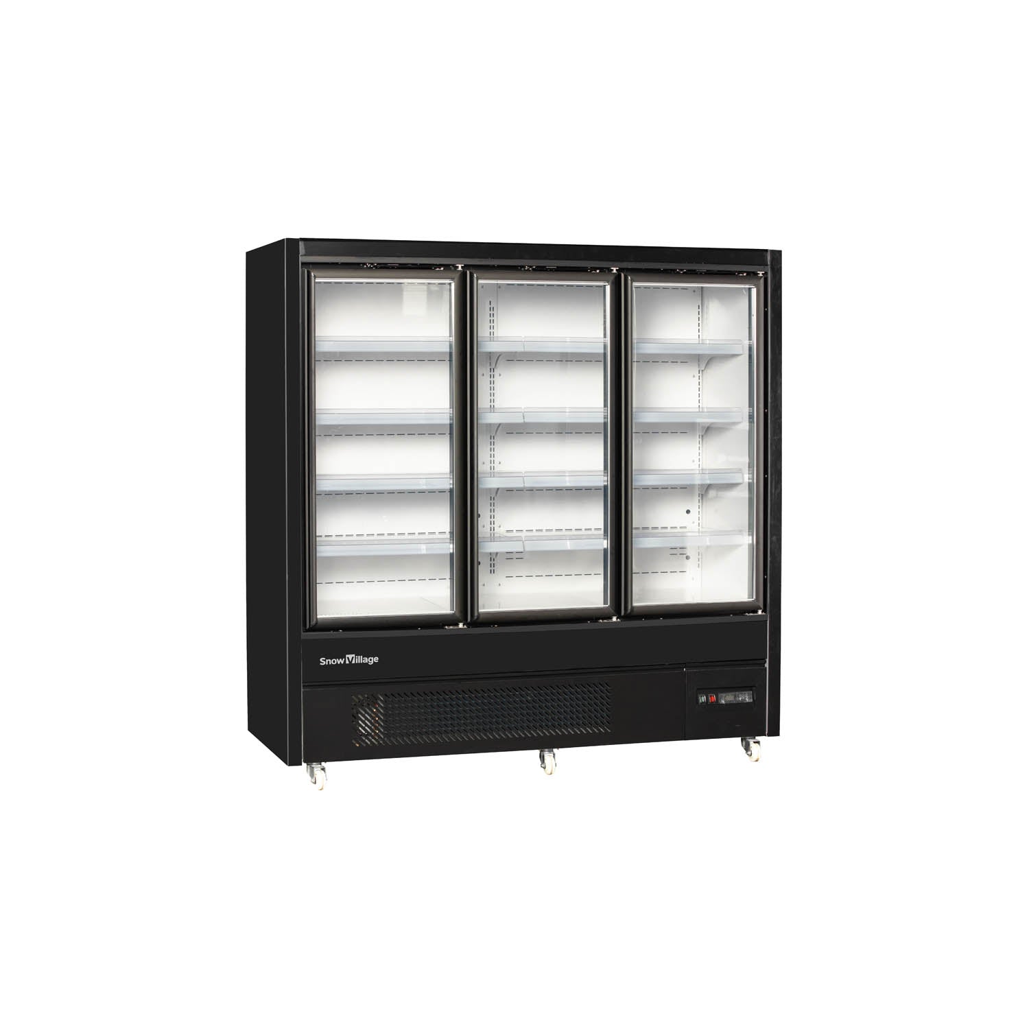 Supermarket Freezer XC-ZC Upright Glass Door Showcase Chiller Freezer Series - Plug-In Type