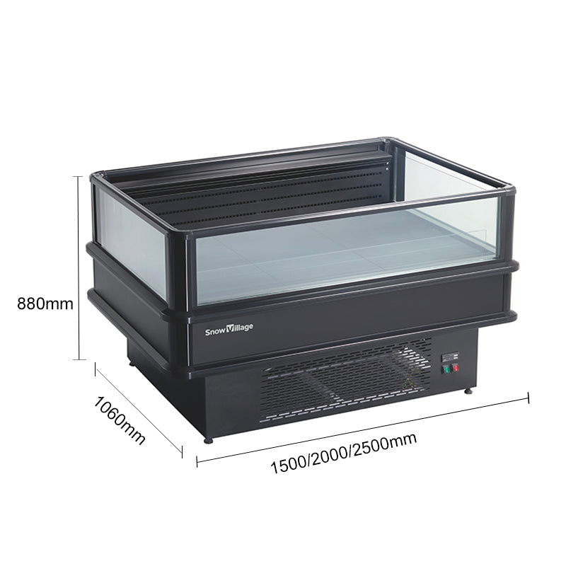 Island Freezer DG Ventilated Cooling Series - Open Type
