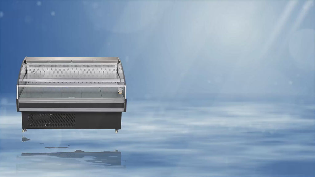 Horizontal Open-Top XC-ZXR Standard Refrigerator Ventilated Cooling Series - Plug-In/Remote