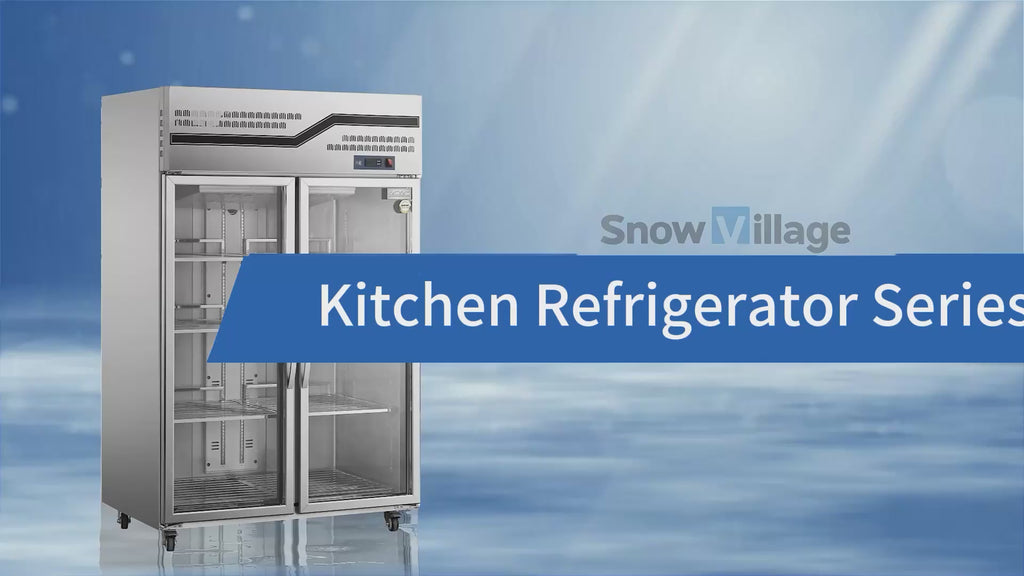 Kitchen Refrigerator CFR Ventilated Cooling Series - 2/3 Glass Doors