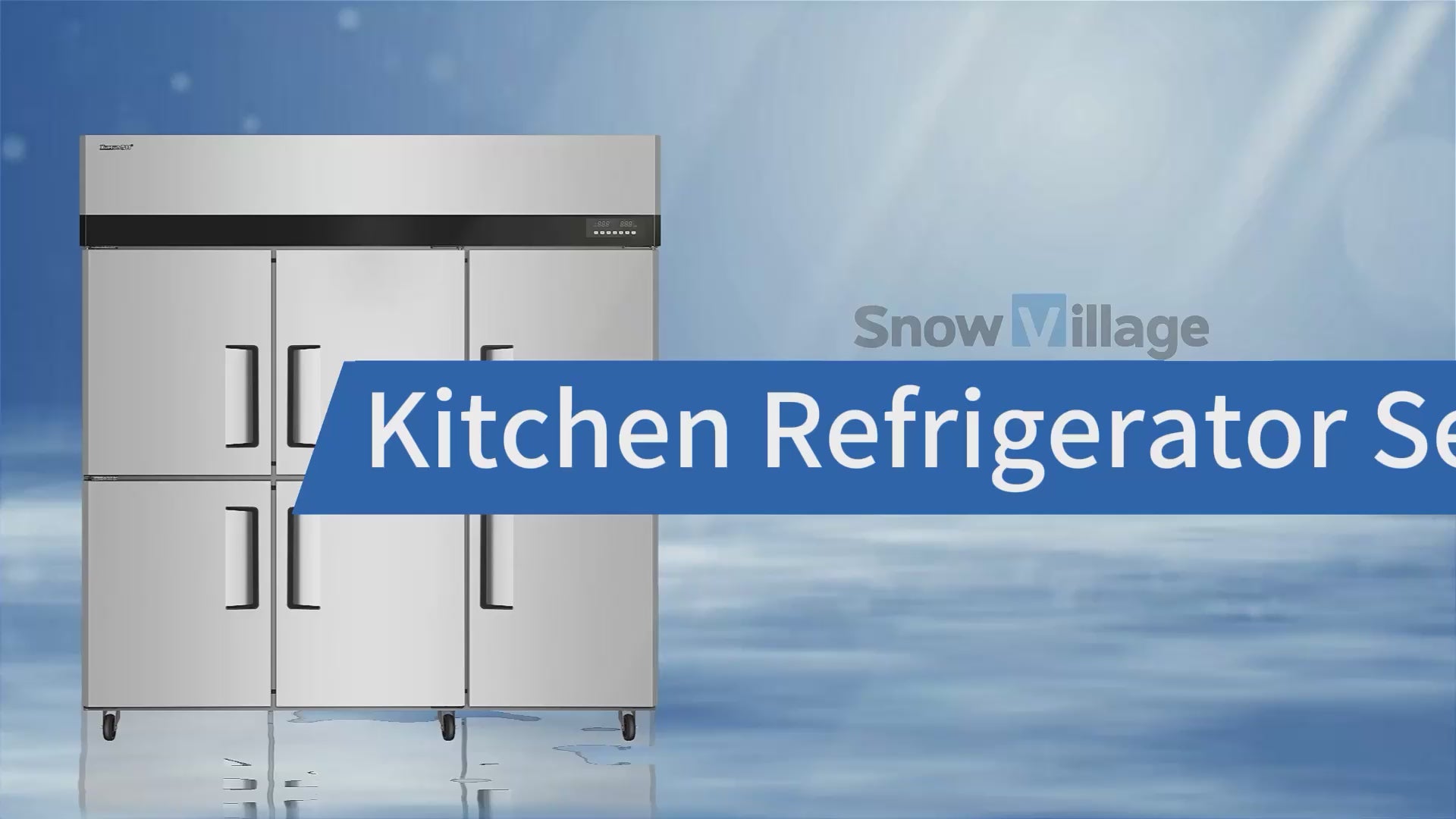 Kitchen Refrigerator CFS/CFR/CFD Premium Static Cooling Series - 4/6 Doors