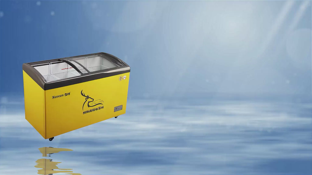 Chest Freezer SD/SC Series - Ice Cream Freezer (Yellow)