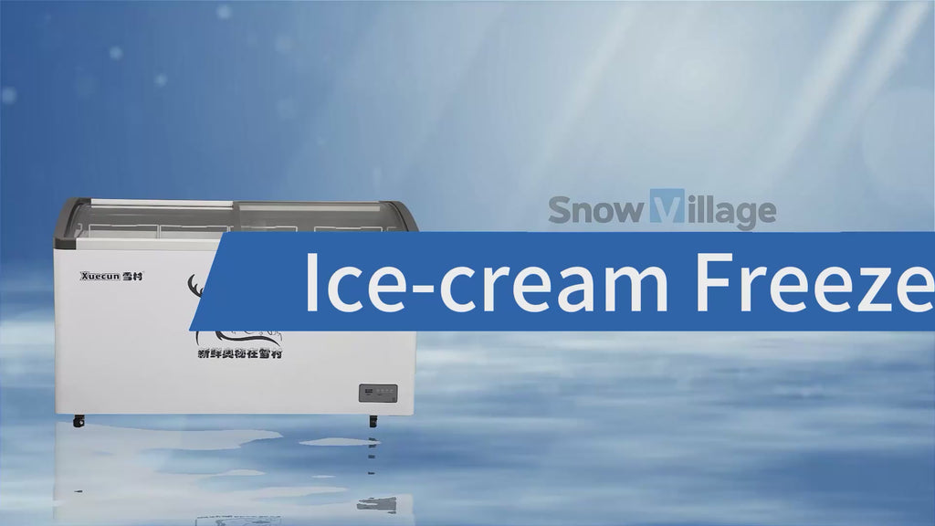 Chest Freezer SD/SC Series - Ice Cream Freezer (Aluminium Frame)